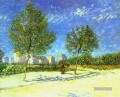 am Stadtrand von Paris Vincent van Gogh
